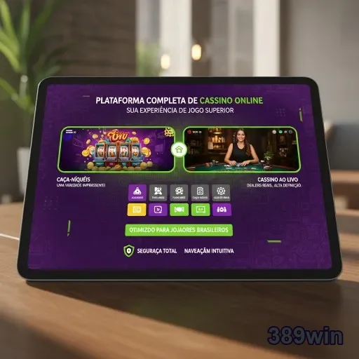 Usuário acessando serviços VIP no aplicativo 389win