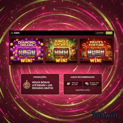 Ofertas Personalizadas na 389win