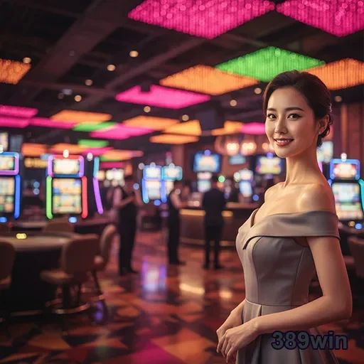 Jogador desfrutando de jogos ao vivo na 389win